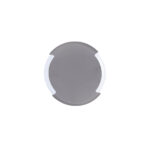 AAA round LED courtesy light with S.S. 304 dual-arc trim cover for boat interior, steps, and deck accent lighting