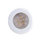 AAA warm white LED ceiling light flush and surface mount for boat cabins and marine interior lighting