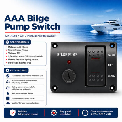 AAA 12V Bilge Pump Switch Specifications and Installation Guide