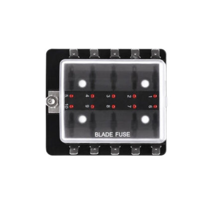 AAA blade fuse holder for marine fuse box and boat electrical circuit protection