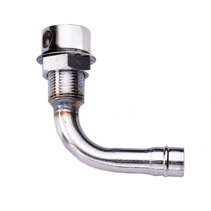 AAA Chrome Plated Gas Tank Vent Universal Air Breather Boat Fuel Tank Vent for Marine Applications