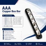 AAA Copper Bus Bar specification and installation guide for marine electrical distribution