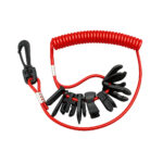 AAA kill switch set with 11 keys and safety lanyard for boat and jet ski engines