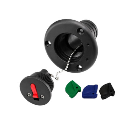 AAA Marine Deck Fill With Color Coded Key designed for boat fuel, water, waste, diesel, and petrol filling applications