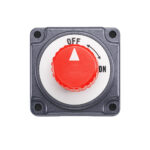AAA mini battery switch for marine and boat electrical systems, 12V battery disconnect switch with On-Off control.