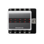 AAA mini blade fuse holder for marine electrical panels and boat fuse box installations