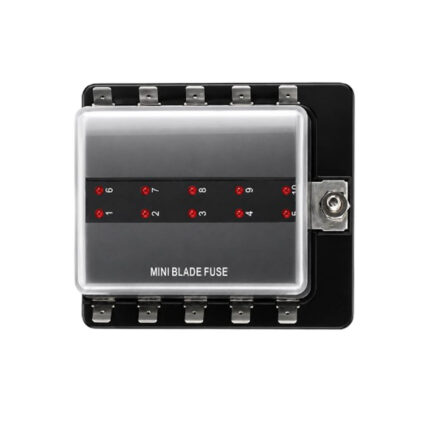 AAA mini blade fuse holder for marine electrical panels and boat fuse box installations