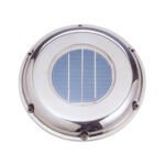 AAA Solar Powered Ventilator stainless steel solar vent fan for marine boat ventilation systems