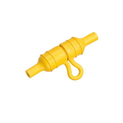 AAA yellow waterproof inline fuse holder for marine, boat, and low-voltage electrical wiring