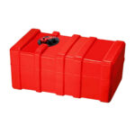 CANSB Boat Fuel Tank With Gauge 55L to 140L Portable Fuel Tank For Outboard Engines designed for marine fuel storage and monitoring