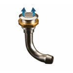 Chrome Plated Brass Fuel Tank Ventilator – Boat Gas Tank Air Breather with 16 mm hose connection for efficient marine fuel tank ventilation.