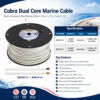 Cobra Dual Core Marine Cable | Multi-Conductor Boat Wiring Cable (1.5mm² x 2 & 2.5mm² x 2) - Image 2