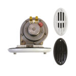 Drop In Hidden Boat Horn 12V Electric Marine Horn with ABS Screw-In Grills
