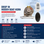 Drop In Hidden Boat Horn Specification and Installation Guide for 12V Electric Marine Horn