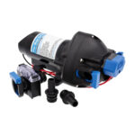 JABSCO Par-Max HD3 Water Pressure Pump 12V marine fresh water pump for boat and RV water systems