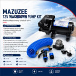 MAZUZEE 12V Washdown Pump Kit | 5.1 GPM Marine Wash Pump For Boat & RV - Image 3
