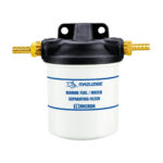 MAZUZEE Fuel & Water Separator Assembly | Water Separating Fuel Filter For Boat removes water and contaminants from fuel to help protect marine engines and improve fuel system performance.