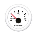 MAZUZEE Water Gauge – Marine Water Level Gauge for accurate 12V/24V water tank level monitoring on boats.