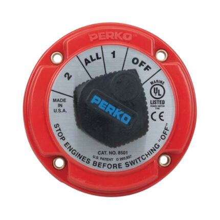 PERKO Battery Switch for marine and boat dual battery systems