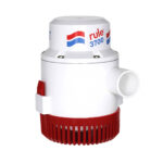 Rule 3700 GPH boat bilge pump 12V and 24V for powerful marine bilge water removal