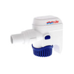 Rule 800 GPH automatic bilge pump 12V and 24V for reliable boat bilge water removal