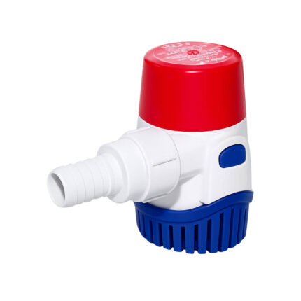 Rule 800 GPH boat bilge pump for reliable marine bilge water removal