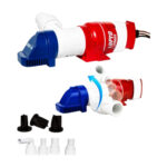 RULE Low Profile Automatic Bilge Pump 900 LPH – Compact Boat Bilge Pump