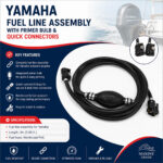 Yamaha Fuel Line Assembly with Primer Bulb & Quick Connectors Specifications and Installation Guide