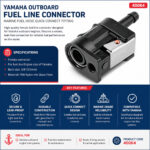 Yamaha Outboard Fuel Line Connector Specifications and Installation Guide – 3/8" Quick Connect Fitting