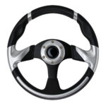 AAA Boat Steering Wheel Silver – Marine Helm Steering Wheel for Boats