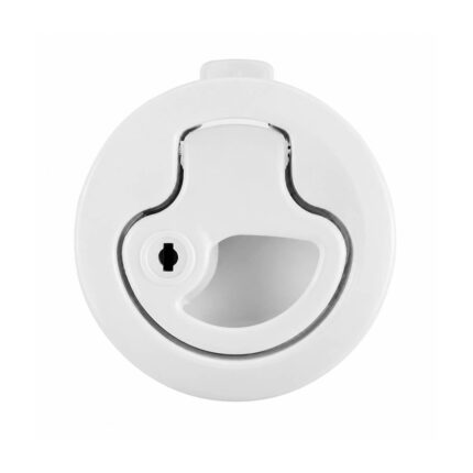AAA Plastic Flush Latch With Lock & Key for boat hatches and compartments