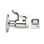AAA Stainless Steel Door Stopper & Catcher – 316 for boat and marine doors