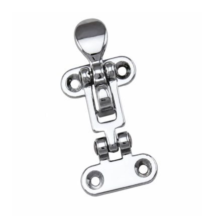 Anti-Rattle Door Keeper for Boats – AISI 316 draw latch for marine doors, hatches and compartments
