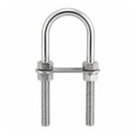 Heavy Duty Marine U Bolt With Double Nuts SS 316 for boats and trailers