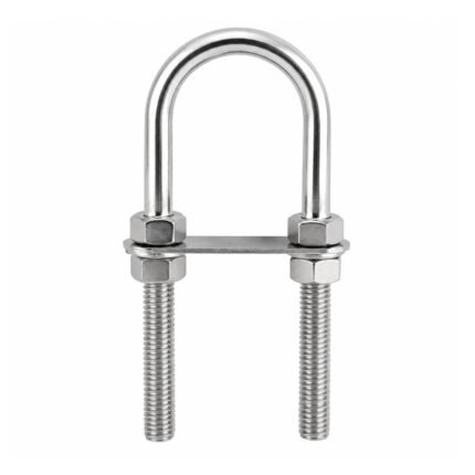 Heavy Duty Marine U Bolt With Double Nuts SS 316 for boats and trailers