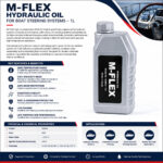 M-FLEX Hydraulic Oil for Boat Steering Systems 1L Specification & Installation Guide Marine Hydraulic Steering Fluid