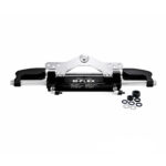 M-FLEX Hydraulic Steering Cylinder for Outboard Steering System – 100HP, 150HP, 600HP & 700HP front-mount hydraulic steering cylinder for single and dual outboard engines with corrosion-resistant construction.