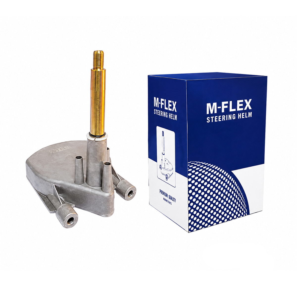 M-FLEX Steering Helm for Outboard Steering Systems M-FLEX Steering Helm for Outboard Steering Systems, mechanical boat steering helm for marine steering control