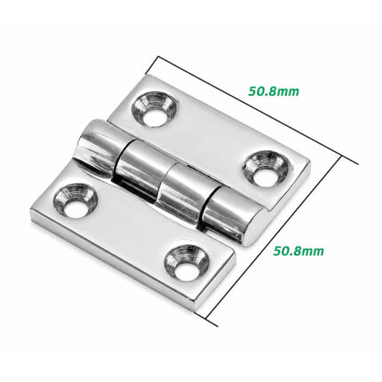 Marine Stainless Steel Butt Hinge AISI 316 dimension – heavy-duty marine hinge measurements for boats