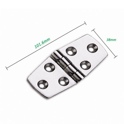 Marine Stainless Steel Door Hinge AISI 316 dimension – heavy-duty hinge measurements for boat doors and marine hatches
