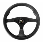 MAZUZEE Steering Wheel for Boat Black – Marine Helm Steering Wheel