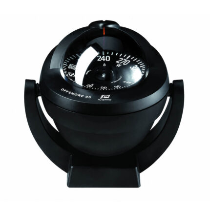 Plastimo Offshore Bracket Mount Boat Compass – 95 Black Marine Compass