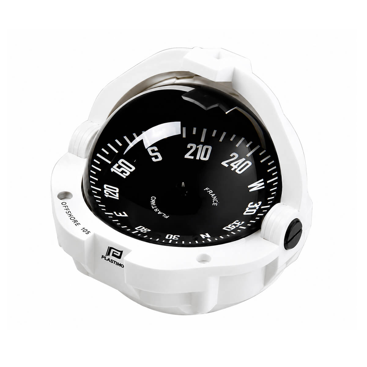 Plastimo Offshore Compass For Boat 105 White – Marine Compass Plastimo Offshore Compass For Boat 105 White – Marine Compass, Flush Mount Boat Compass