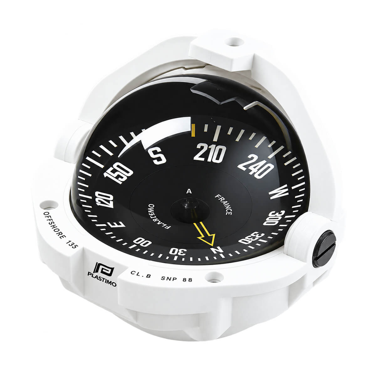 Plastimo Offshore Compass for Boat – 135 White Plastimo Offshore Compass for Boat 135 White flush-mount marine compass