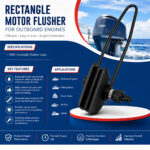 Rectangle Motor Flusher For Outboard Engines - Image 2