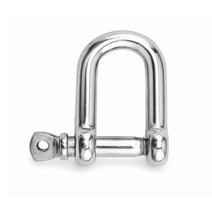 Stainless Steel D Shackle – AISI 316 heavy-duty marine shackle for boats and mooring