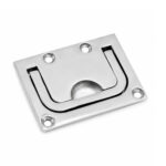 Stainless Steel Flush Lift Handle – 316 for boat hatches and compartments