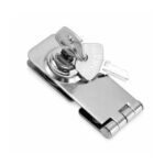 Stainless Steel Locking Hasp – 304 swivel safety latch for boat hatches, doors and compartments