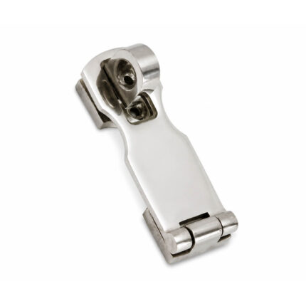 Stainless Steel Swivel Hasp – AISI 316 heavy-duty padlock hasp for boat compartments