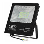 100W LED Flood Light – IP66 Waterproof, 6000K Cool White with adjustable mounting bracket